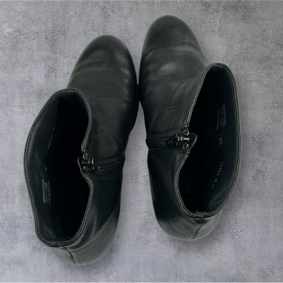 Paul Green Dexter Leather Mid Heel Ankle Bootie Boot Sz:6.5 - Picture 7 of 8